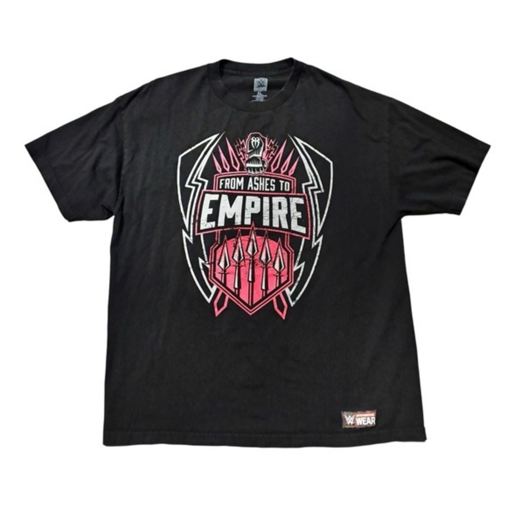 Official WWE Roman‎ Reigns T Shirt From Ashes To Empire 2015 Wrestling Size XL